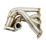 B Series Forward Front Facing Turbo Manifold T4 B16 B18 B20 GSR B18C SFWD 44mm