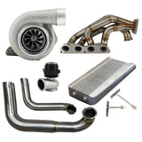 K Swap K Series K20 K24 Dual Ball Bearing Turbo Sidewinder Manifold Intercooler Kit