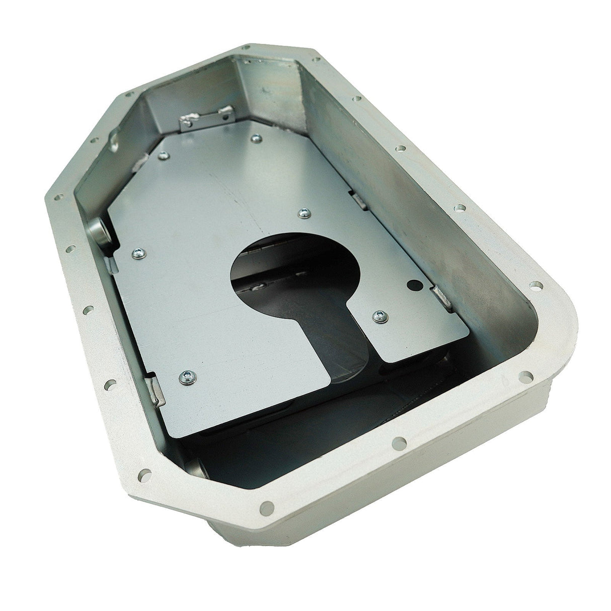 Notched Baffled Turbo Oil Pan -10AN K Swap K20 K24 DC2 Integra Prelude EP3 CRX EF