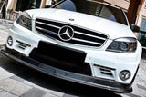 2008-2011 Mercedes Benz W204.1 C63 AMG L2 Style Carbon Fiber Front Lip