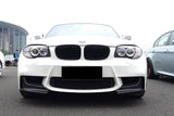2008-2013 BMW E82 E88 1M RZ Style Carbon Fiber Front Lip Spiliter