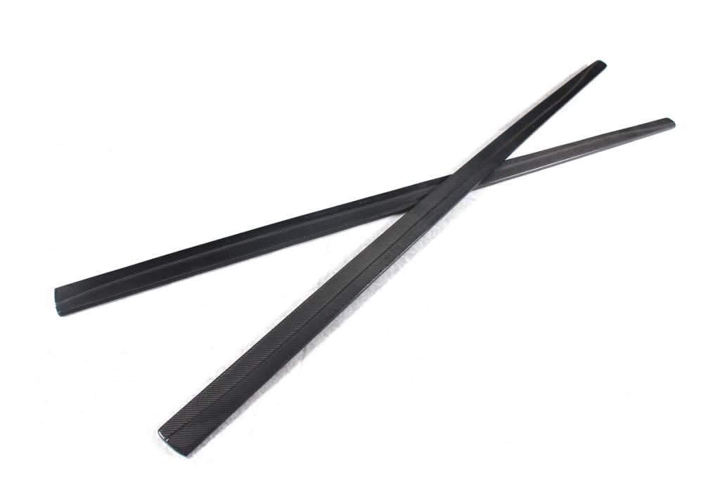 Carbon Fiber Side Skirt Extensions – BMW 4 Series F32 F33 F36 M Sport (2014-2018) – Gloss Carbon Aero Upgrade