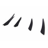 Carbon Fiber Front Lip Fin Trims – BMW 2 Series F22 M Sport / M235i (2014-2016) – Gloss Carbon Aero Fins