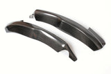 Audi A4 B8 Carbon Fiber Gloss Black Front Bumper Splitter 2012 - 2016