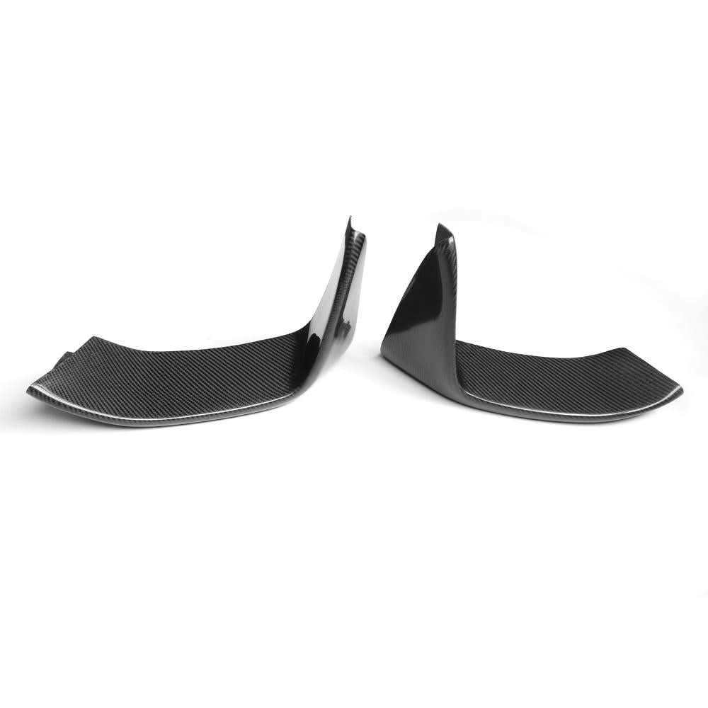 Carbon Fiber Front Splitter Canards for BMW M3 F80 & M4 F82 F83 – Gloss Carbon