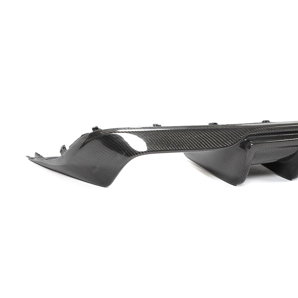 Audi S3 8V Sedan Carbon Fiber RS Style Rear Bumper Diffuser 2015 - 2016
