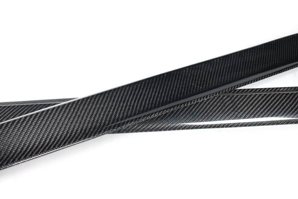 Carbon Fiber Side Skirt Trim Set – BMW 4 Series F32 F33 M Sport (2014-2019) – Gloss Carbon Side Door Trim