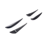 Dry Carbon Fiber Front Bumper Canards (3-Piece Set) – BMW G80 M3 & G82 G83 M4 Competition (2021–Present)