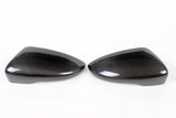 VW Scirocco Carbon Fiber Mirror Covers – Gloss Black Caps (2013–2016)