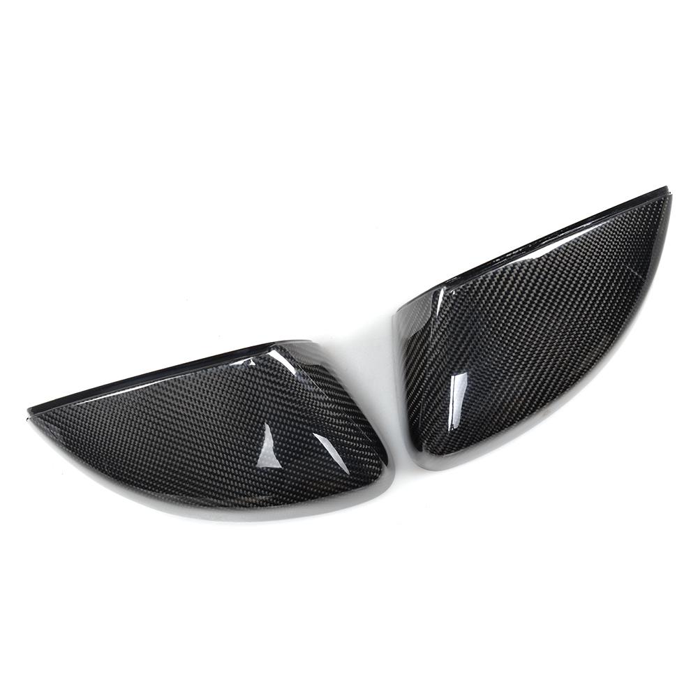Audi A3 8V / S3 / RS3 Carbon Fibre Side Wing Mirror Covers Without Side Assist 2016