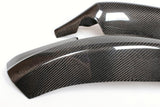 Audi A4 B8 Carbon Fiber Gloss Black Front Bumper Splitter 2012 - 2016