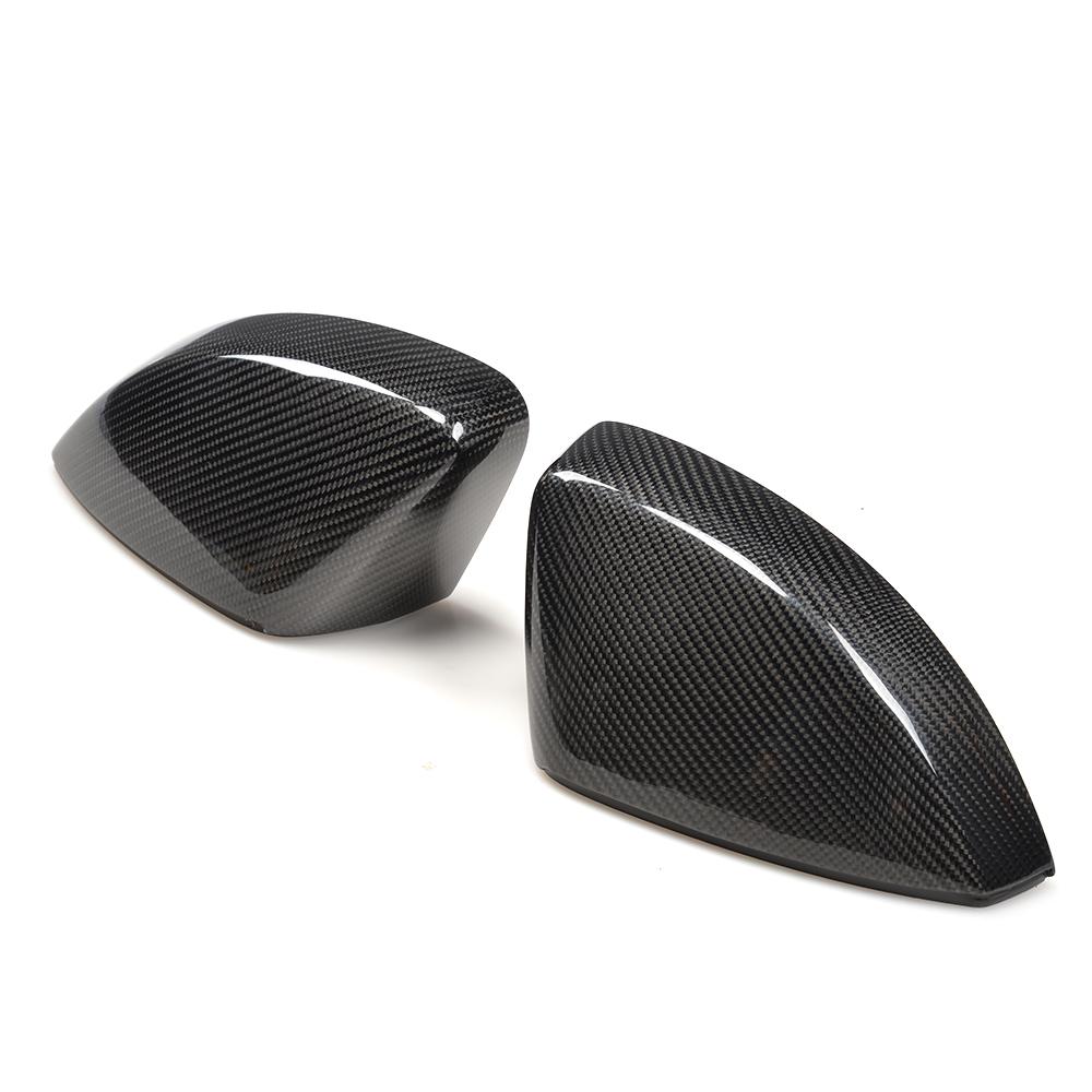 Audi A3 8V / S3 / RS3 Carbon Fibre Side Wing Mirror Covers Without Side Assist 2016