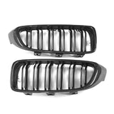 Carbon Fiber Mesh Kidney Grille – BMW 4 Series F32 428i / 435i (2014-2015) – Gloss Carbon Front Grille Upgrade