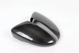 VW Scirocco Carbon Fiber Mirror Covers – Gloss Black Caps (2013–2016)