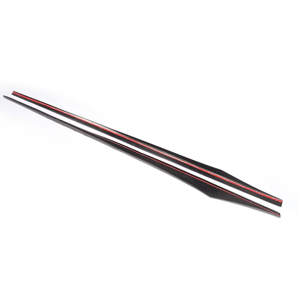 Carbon Fiber Side Skirt Extensions – BMW 6 Series F06 M Sport (2012–2019)