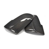 Full Replacement Carbon Fiber Mirror Covers for BMW F10 F11 F18 5 Series (2014–2016) Performance Style