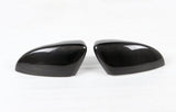 VW Scirocco Carbon Fiber Mirror Covers – Gloss Black Caps (2013–2016)