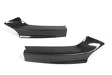 Carbon Fiber Front Bumper Canards – BMW 2 Series F22 M Sport / M Tech (2014-2019) – Gloss Carbon Canards