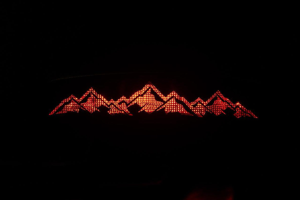 Laser Series Acrylic Third Brake Light Overlay - 2021+ Bronco