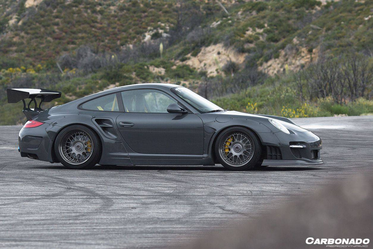 2009-2012 Porsche 911 997 Turbo S DE Style Trunk Spoiler