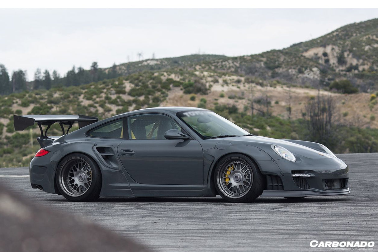 2009-2012 Porsche 911 997.2 Turbo    S DE Style Wide Body Fender Flare
