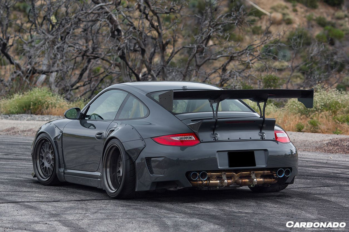 2009-2012 Porsche 911 997.2 TurboS 4S DE Style Auto Full Wide Body Kit