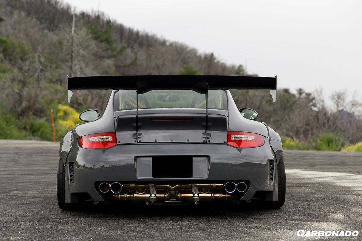 2009-2012 Porsche 911 997 Turbo S DE Style Trunk Spoiler