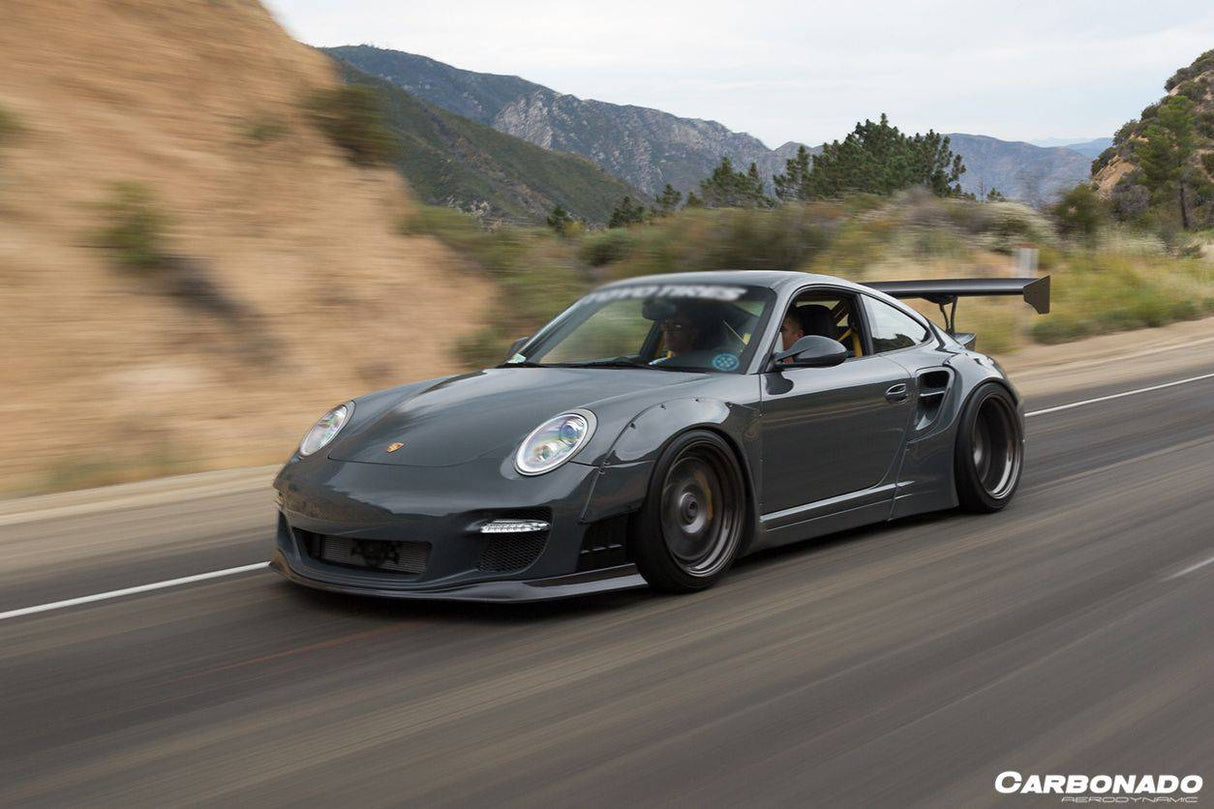 2009-2012 Porsche 911 997.2 Turbo    S DE Style Wide Body Fender Flare
