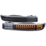 Spec-D Bumper Lights GMC Sierra (99-06) Yukon (00-06) LED Sequential Turn Signal