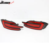 2016-2018 Honda Civic 10th 4Dr Red LED Light Rear Bumper Lamp