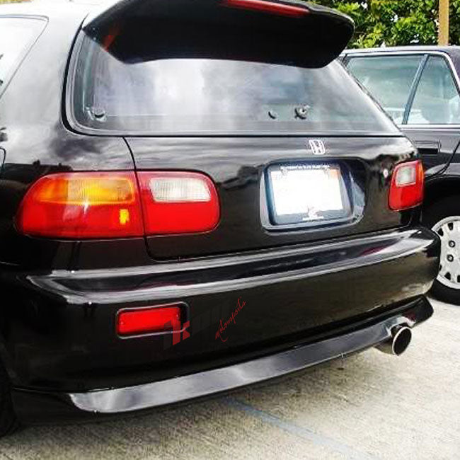 JDM EDM Rear Bumper Diffuser Light Brake Lamp Red Lens Acuraintegra