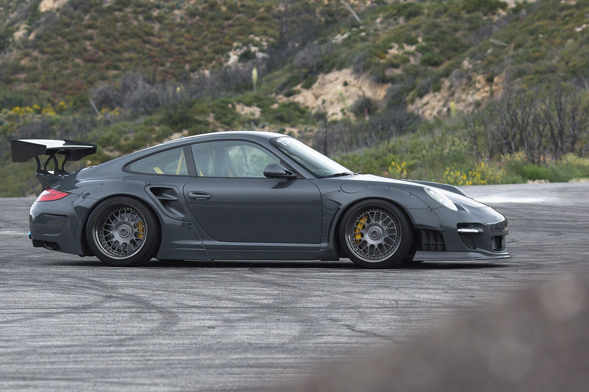2009-2012 Porsche 911 997.2 Turbo    S DE Style Wide Body Fender Flare