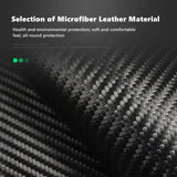 Leather Anti-kick Mat Sticker Interior Anti-Dirt Protector for Tesla Model 3 (4PCS)