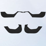 Leather Anti-kick Mat Sticker Interior Anti-Dirt Protector for Tesla Model 3 (4PCS)