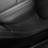 Leather Rear Door Sill Protector for Tesla Model Y 2020-2025.03