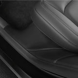 Leather Rear Door Sill Protector for Tesla Model Y 2020-2025.03
