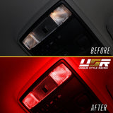 Led Interior Light - Uni A X1 + R04 X6 + R31 X2 = 9pcs - Red For 2010-2021 Toyota 4runner