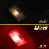 Led Interior Light - Uni A X1 + R04 X6 + R31 X2 = 9pcs - Red For 2010-2021 Toyota 4runner