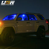 Led Interior Light - Uni A X1 + R04 X6 + R31 X2 = 9pcs - Red For 2010-2021 Toyota 4runner