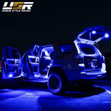 Led Interior Light - Uni A X1 + R04 X6 + R31 X2 = 9pcs - Red For 2010-2021 Toyota 4runner