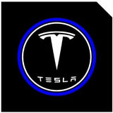 LED Logo Tesla Puddle Lights for Model 3/Y/S/X | TESERY