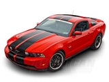 SEC10 Lemans Stripes; Gloss Black; 12-Inch (79-23 Mustang)