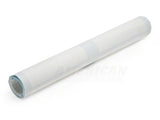 SEC10 Lemans Stripes; White; 8-Inch (79-23 Mustang)