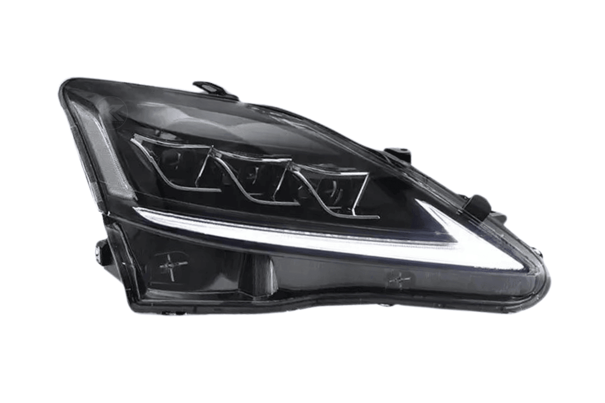 Lexus IS250/IS250C/IS350/IS220d & ISF(XE20) Black Matrix Projector Headlights (2006-2014) - K2 Industries