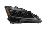 Lexus IS250/IS250C/IS350/IS220d & ISF(XE20) Black Matrix Projector Headlights (2006-2014) - K2 Industries