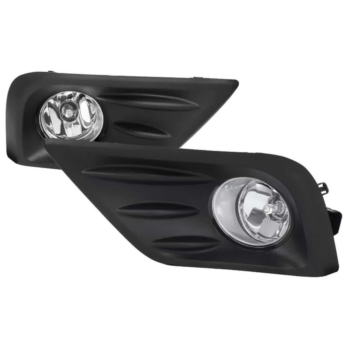 Spec-D Fog Lights Nissan Altima Sedan (2016-2017) Chrome Housing - Clear - OEM or SMD LED Projector