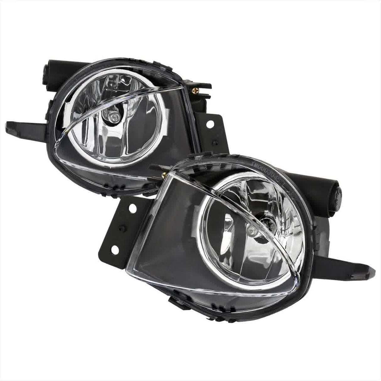 Spec-D OEM Fog Lights BMW 325i/330i E90 (2006) 328i/335i (07-08) Chrome Housing/Clear Lens