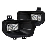 Spec-D Fog Lights Ford F150 (2015-2017) Chrome Housing / Clear Lens - LED or OEM Lights