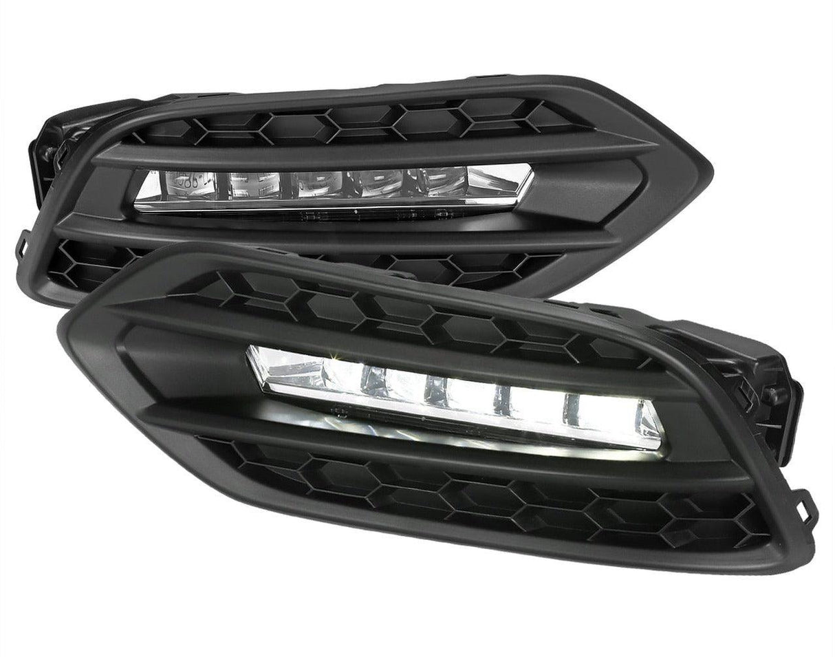 Spec-D Fog Lights Honda HR-V (2019-2020) [Chrome Housing - Clear Lens] OEM or Projector