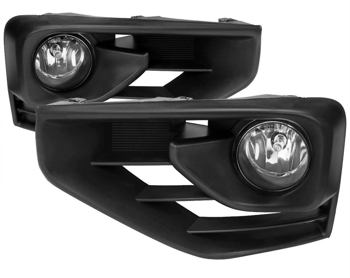 Spec-D OEM Fog Lights Nissan Pathfinder (17-20) Chrome Housing - Clear Lens